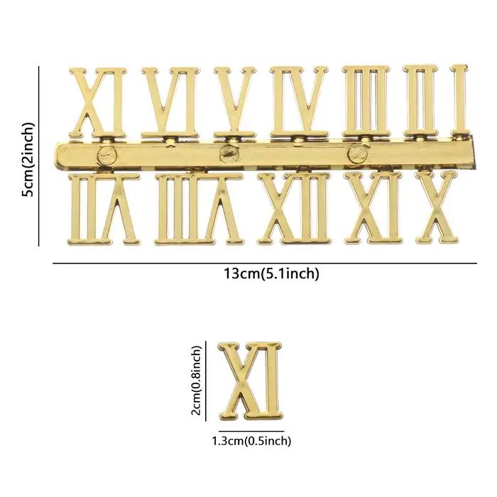 1 ensemble BRICOLAGE Horloge Chiffres Nombre Arabe Pièces D'horloge Numérique Réparation Restaurer Remplacement Gadget