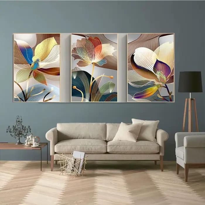 Triptyque Diamant Art Mosaïque