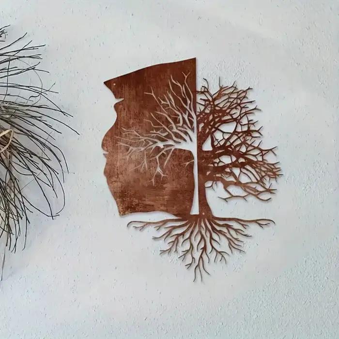 Décoration murale arbre de vie 1 pièce