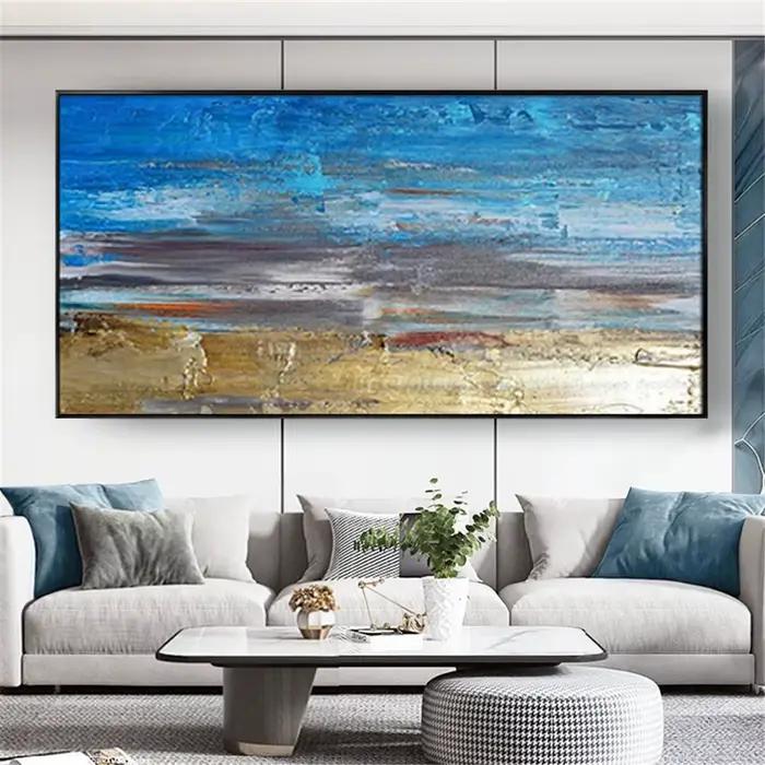 Peinture sur toile sans cadre