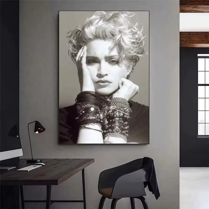 Madonna chanteur affiche galerie toile peinture mur