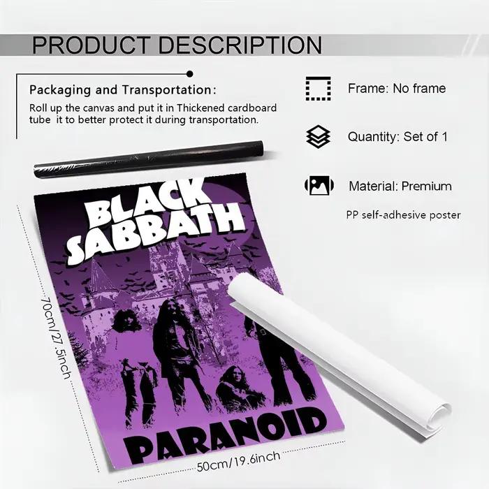 Affiche HD de la groupe B-Black S-Sabbaths