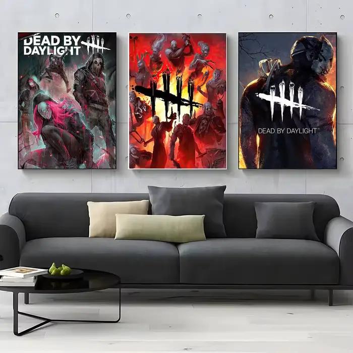 Affiche d'horreur de jeu D-Dead By D-Daylight
