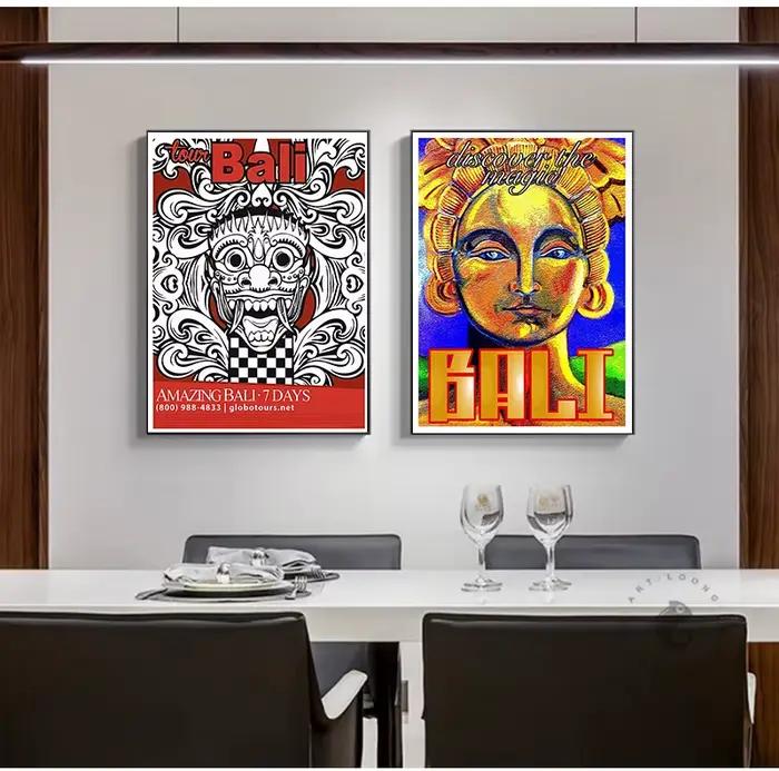 Affiches Murales en Kraft Vintage
