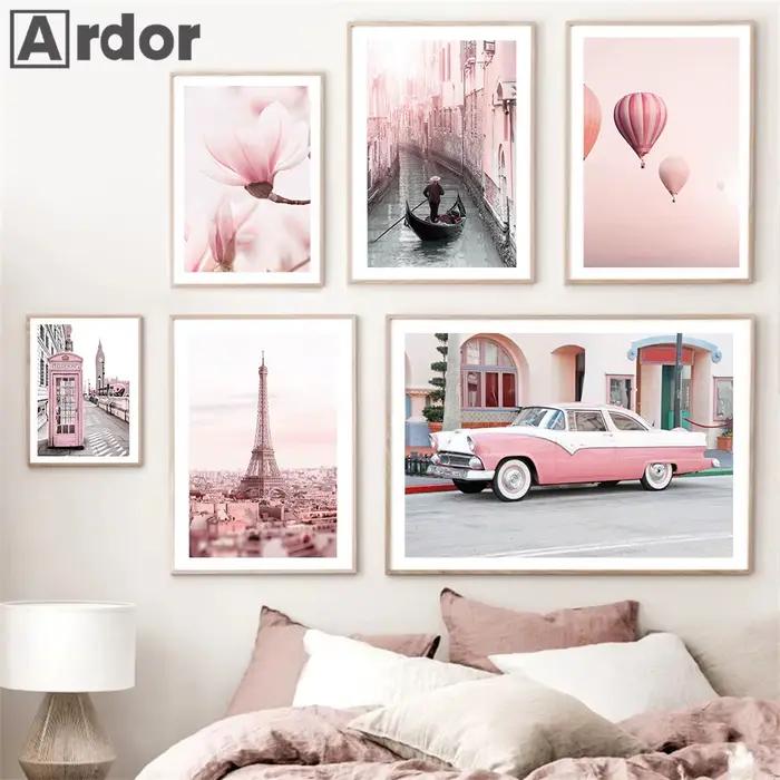 Peinture sur toile d'art de tour de Paris