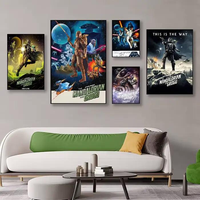 Affiche de l'opéra spatial S-STAR W-WARS Itadori Yuji Fushiguro Megumi ‌ Peinture sur toile Sukuna Collage
