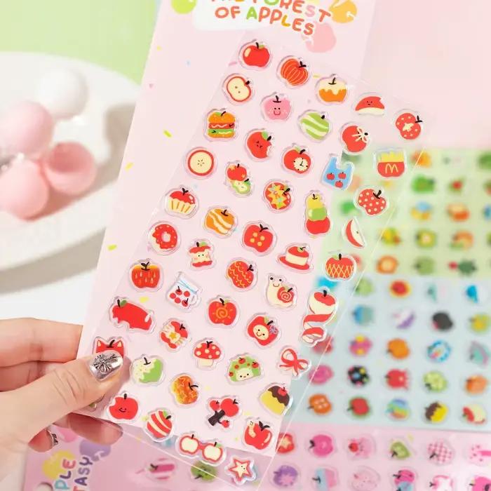 Autocollant de style bonbon Apple Element