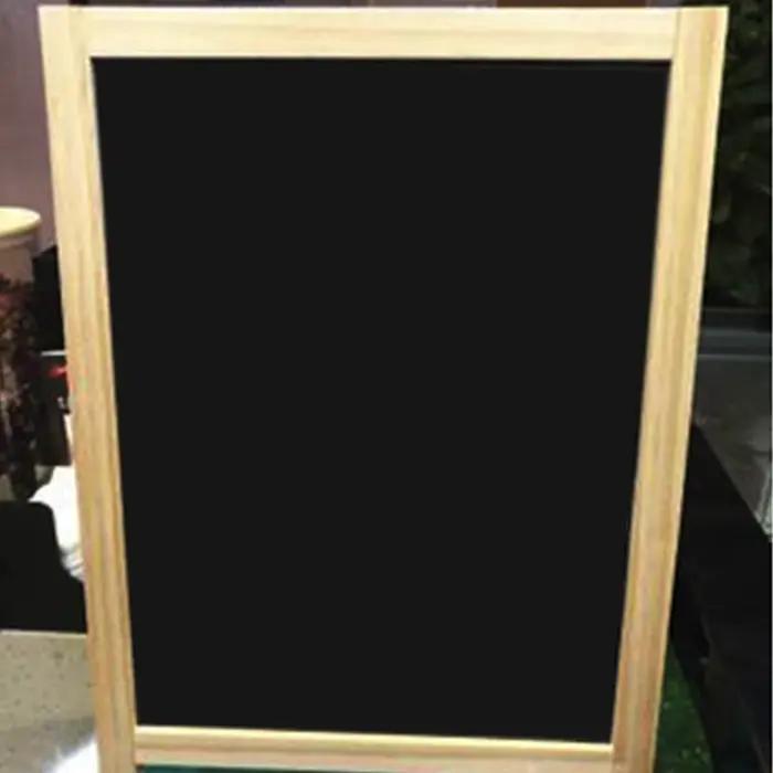Tableau noir indépendant Double face en bois