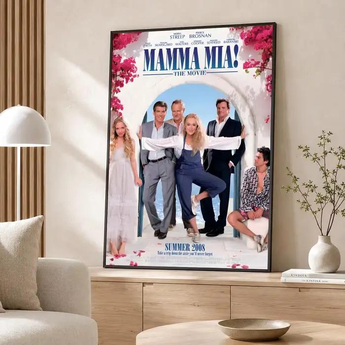 Film Mamma Mia! Affiche autocollante en papier imperméable