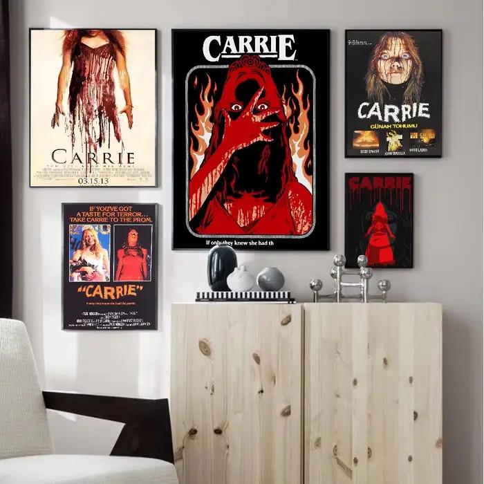 Affiches de film d'horreur rétro classique des années 70