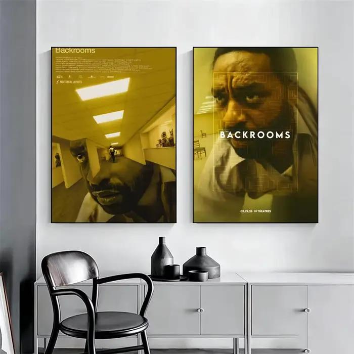 Affiche Art The Backrooms