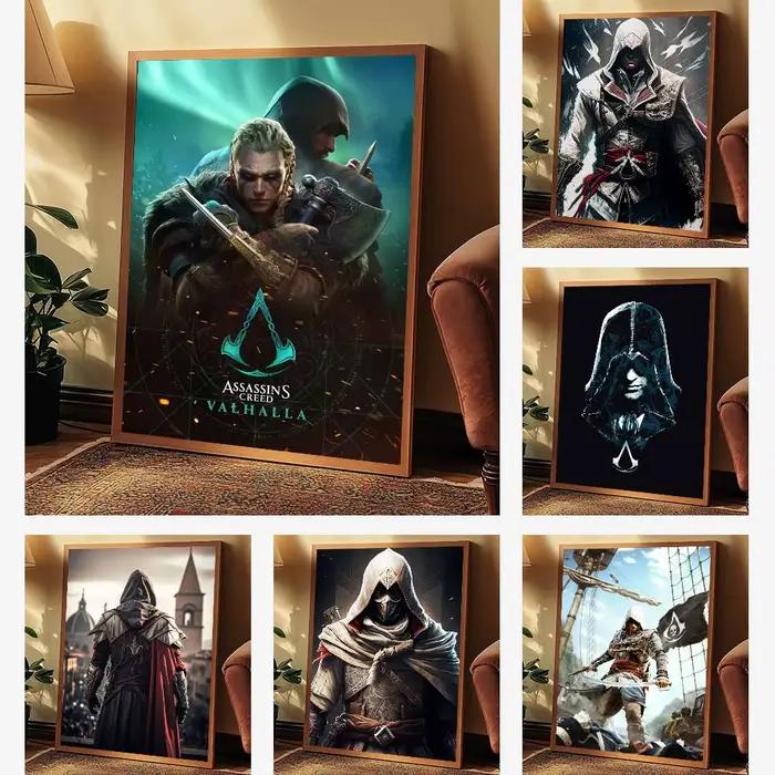 Affiche de film classique de jeu A-Assassin S C-Creed