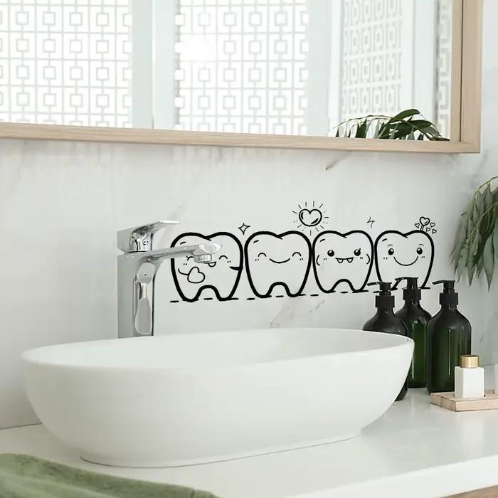 Autocollant mural d'art moderne en PVC imperméable
