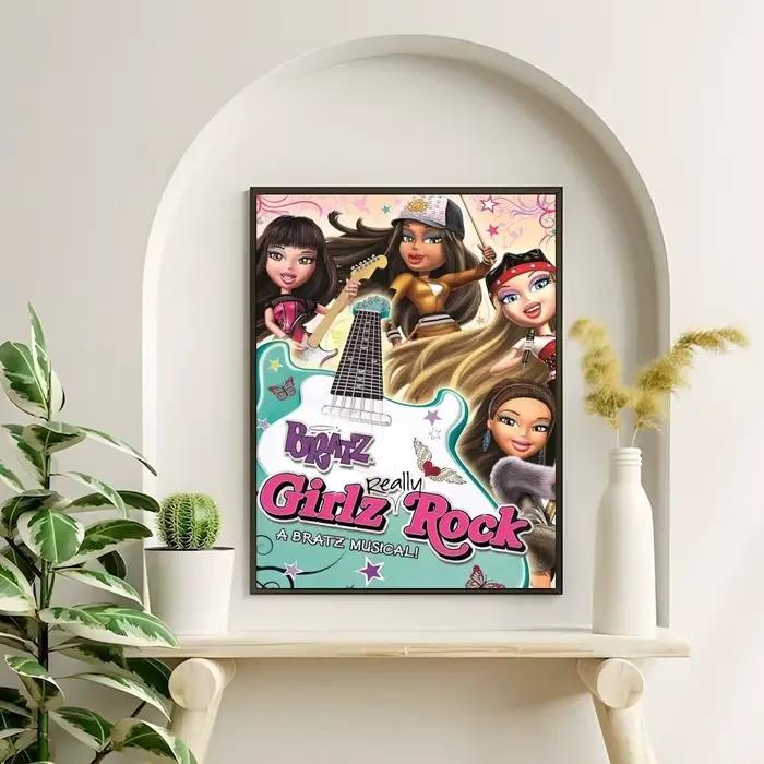 Bratz poupée classique Vintage affiche imprime Design parfait nordique moderne décor à la maison cadeau