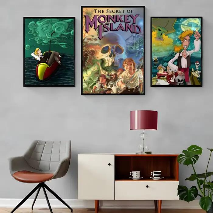 Affiche sur toile de calligraphie