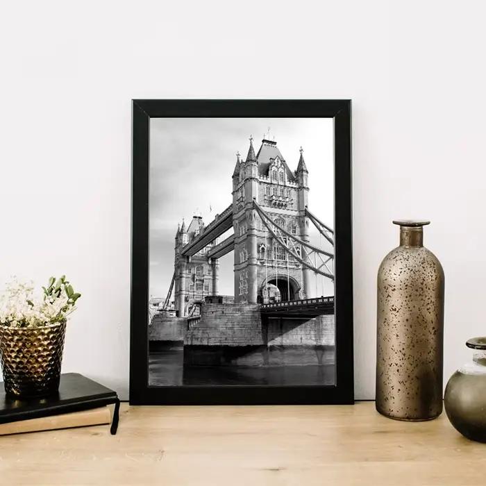 Affiche imprimée du pont de la tour de londres