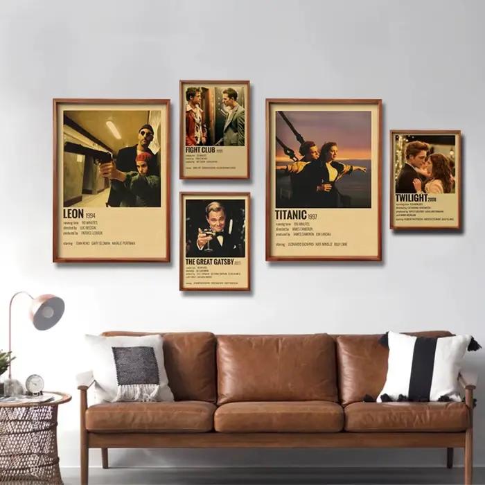 Affiches rétro de Collection de films TV classiques