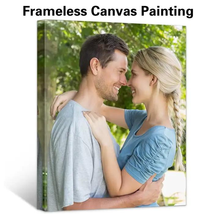 1 pièce, peinture sur toile personnalisée sans cadre