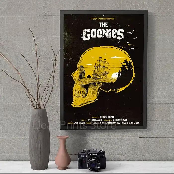 Affiche de carte au trésor des Goonies