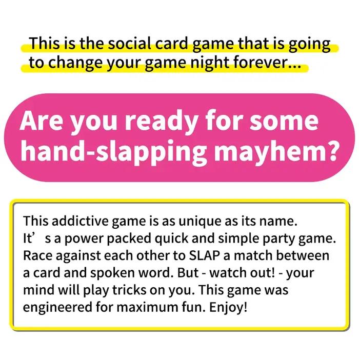 Jeu de cartes jeu de société de fête adultes et familles rassemblement jeux de Table de fête famille et amis jouets de fête un jeu de société interactif