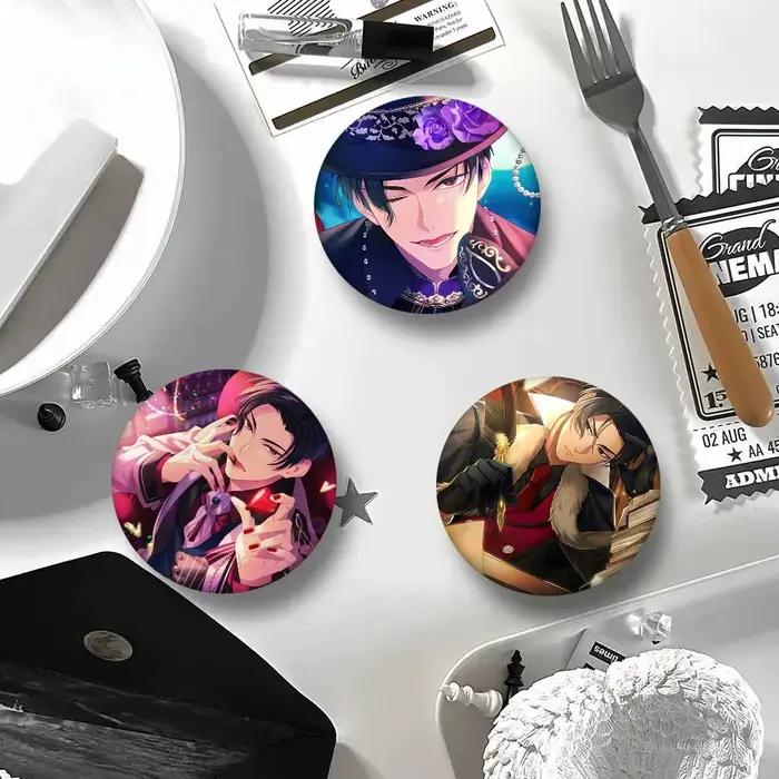 Badges ronds cool O-Obey Me Lucifer de 25