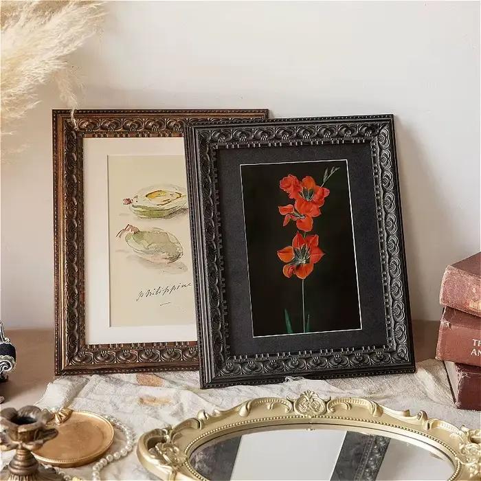 Cadre photo vintage de style américain de 6 pouces
