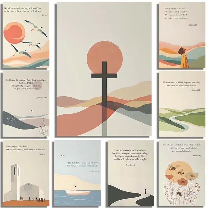 Illustration chrétienne moderne