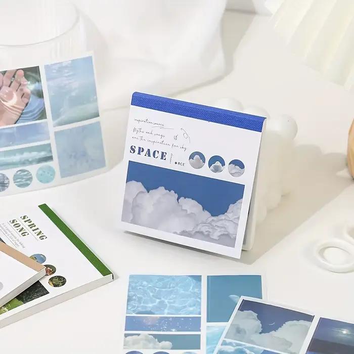 Autocollants de décoration esthétique pour livre