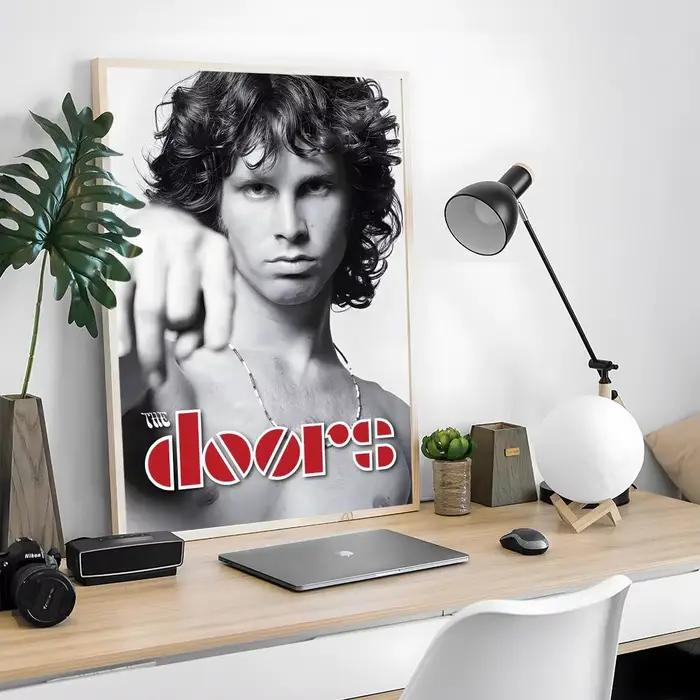 Affiche de groupe de Rock D-Doors Jim Morrison
