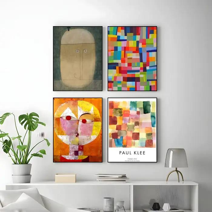 Affiche classique de l'artiste Paul Klee