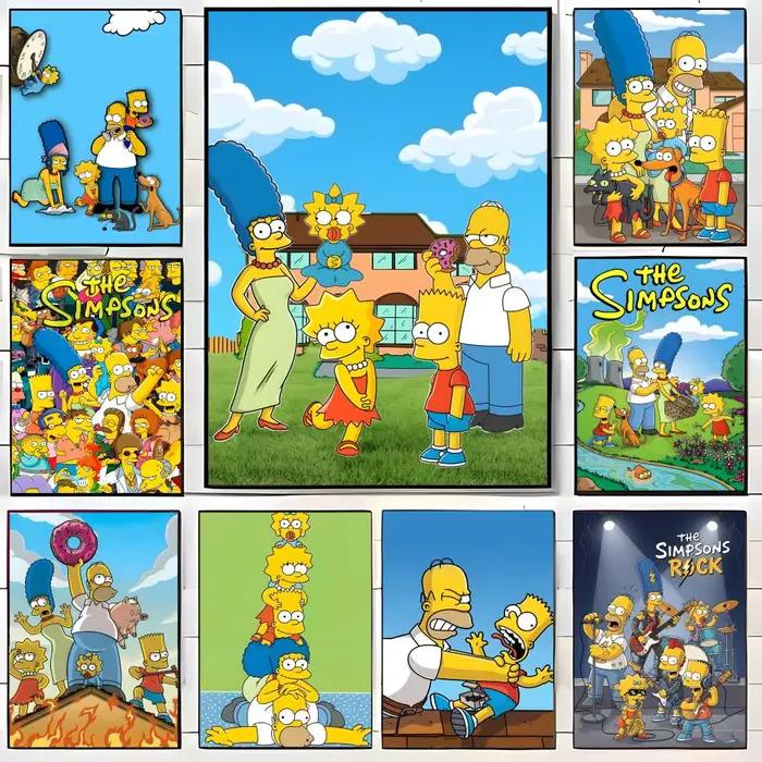 Affiche murale Anime T-The Simpsons