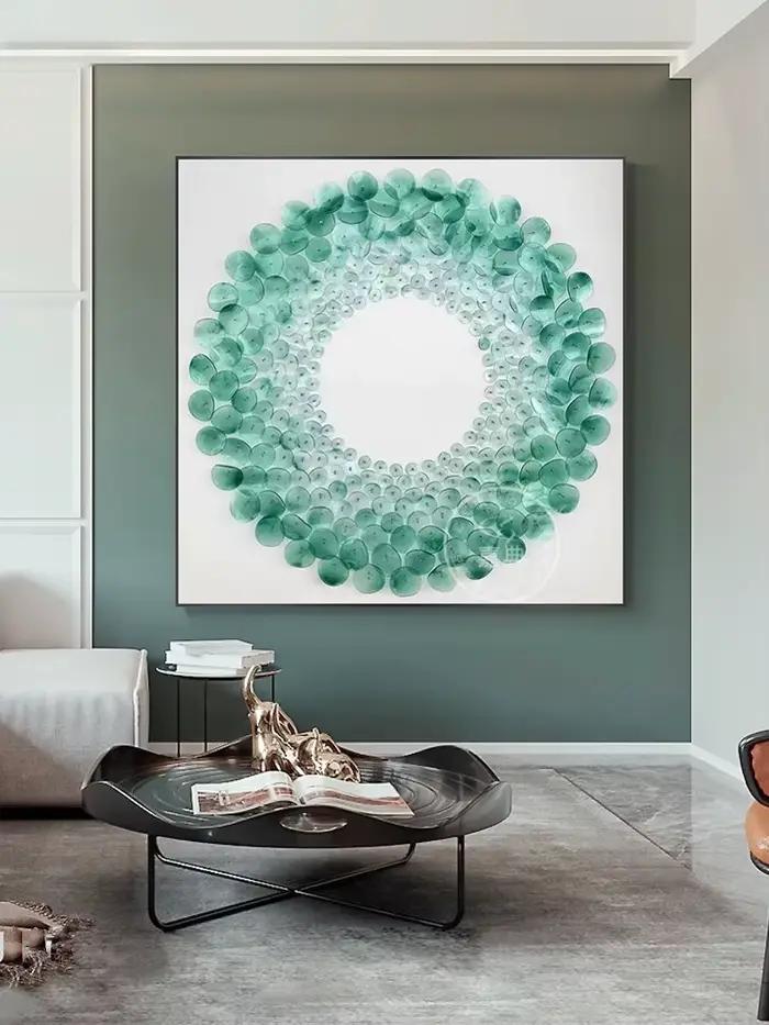 Peinture décorative tridimensionnelle moderne