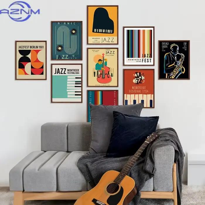 AZNM – affiche et impressions sur toile de musique jazz
