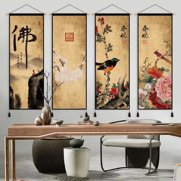 Toile de Style Chinois du Vermont