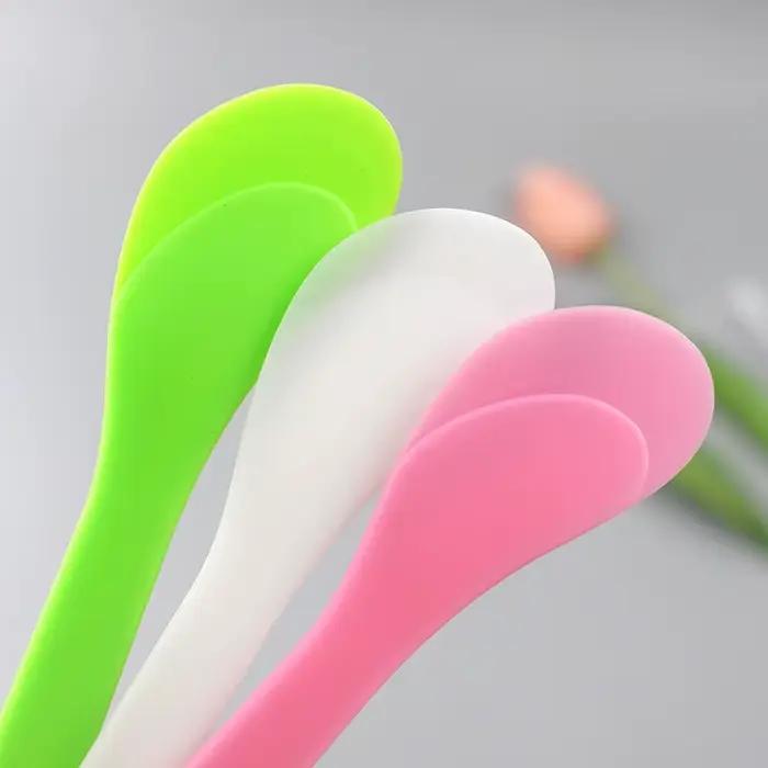 Bâton de masque Facial 13cm, spatule cosmétique, cuillère, bricolage, bâtonnets de maquillage de beauté, outils de mélange de boue, outils de maquillage, 10 pièces/lot