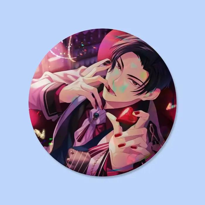 Badges ronds cool O-Obey Me Lucifer de 25