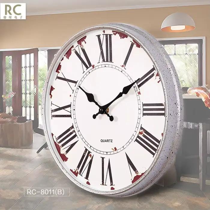 Horloge murale rétro européenne