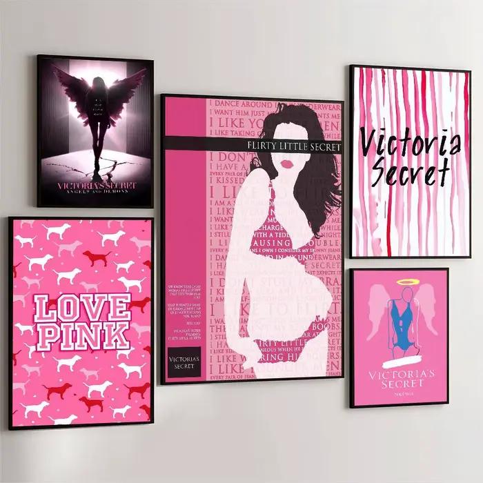 V-VictoriaS Fashion S-Secret Poster – autocollant mural imperméable de haute qualité