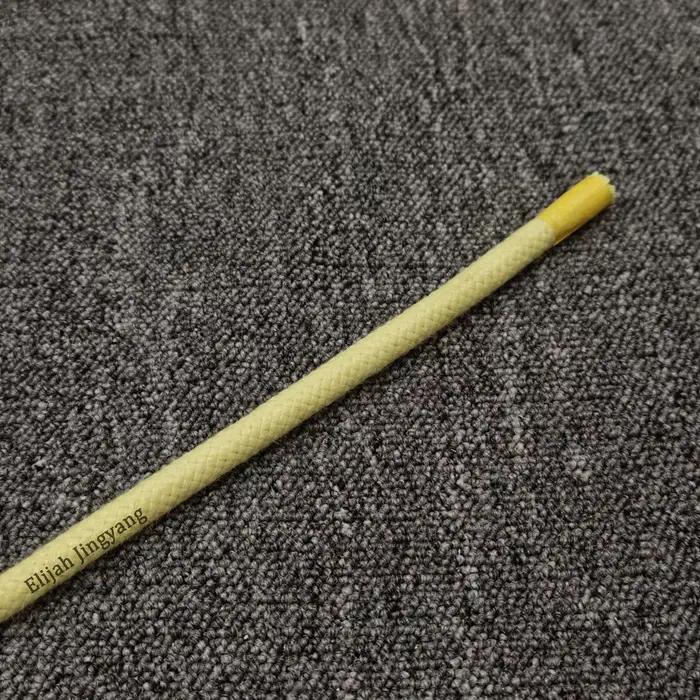 Équipement de Performance d'incendie ignifuge résistant à l'usure, accessoires de fabrication de corde Para aramide de 5/16 pouces, corde en Kevlar 100% Pure de 8mm