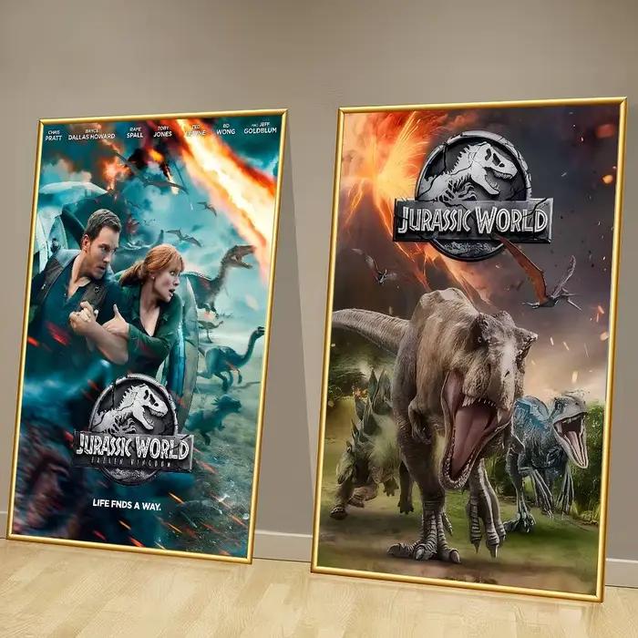 J-Jurassic P-Park film classique Vintage affiches décoration peinture mur Art blanc papier Kraft Kawaii chambre décor