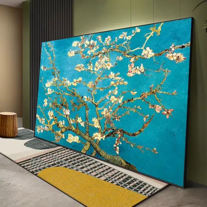 Van Gogh fleur d'amande célèbre peinture à l'huile toile impression Reproduction impressionniste