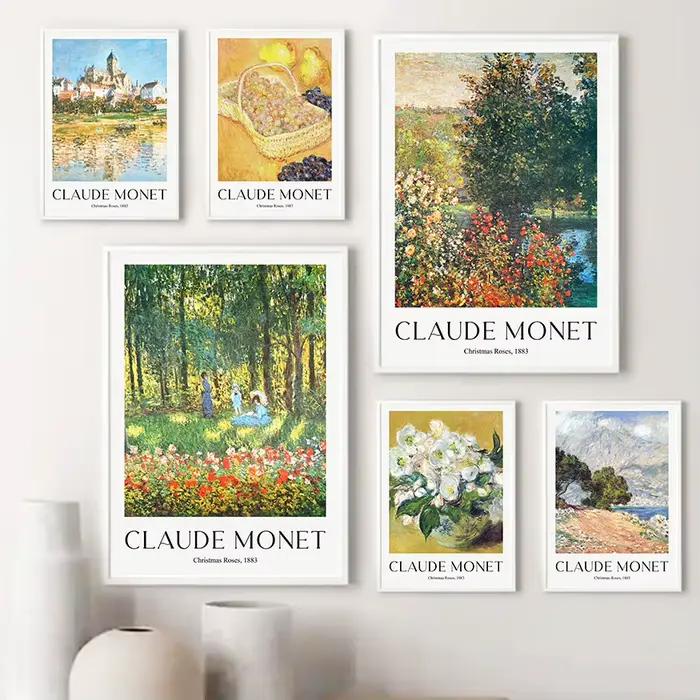 Art mural classique scandinave vintage