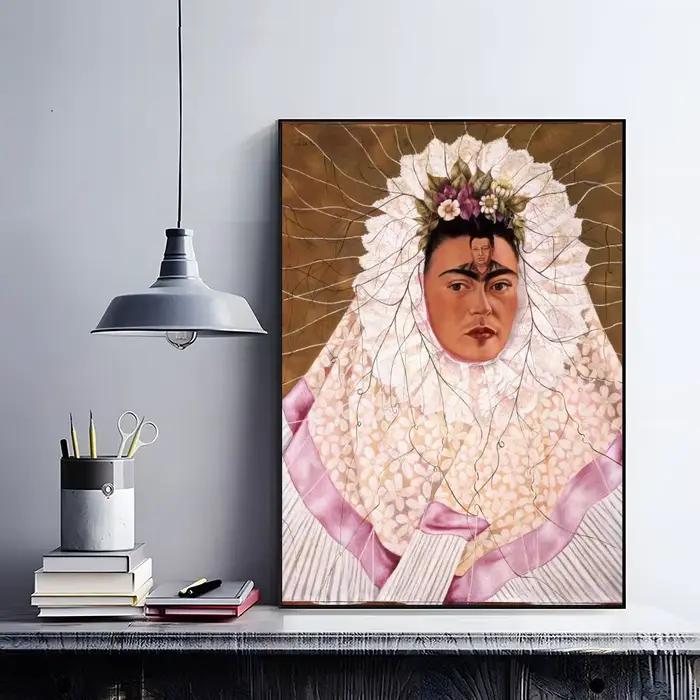 Affiche artistique de la peintre Frida Kahlo