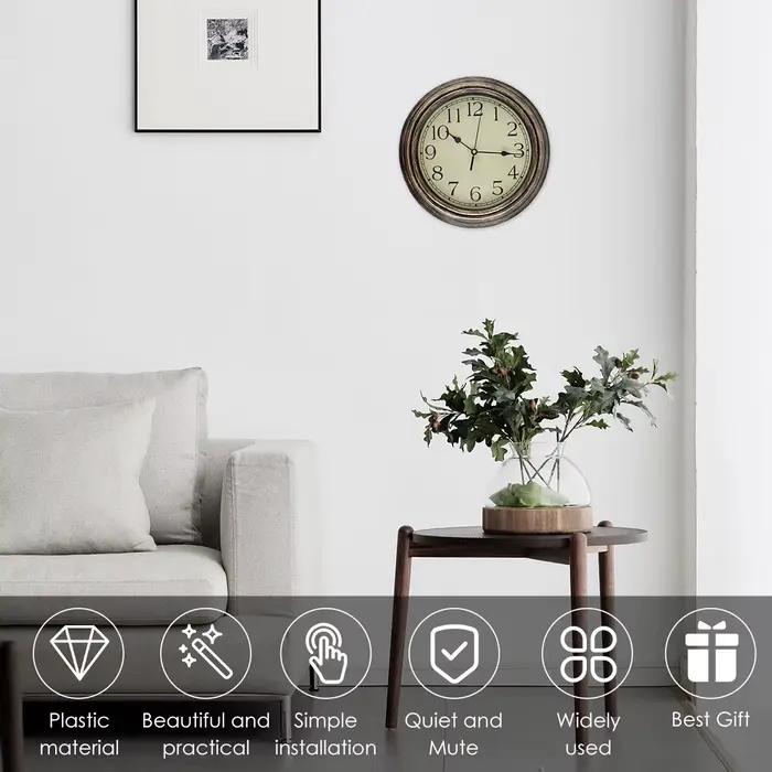 Horloge murale grande taille