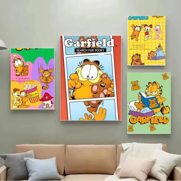 Affiche autocollante de dessin animé classique