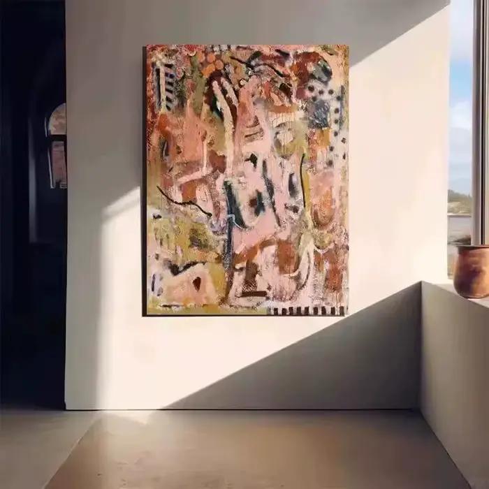 Peinture à l'huile peinte à la main