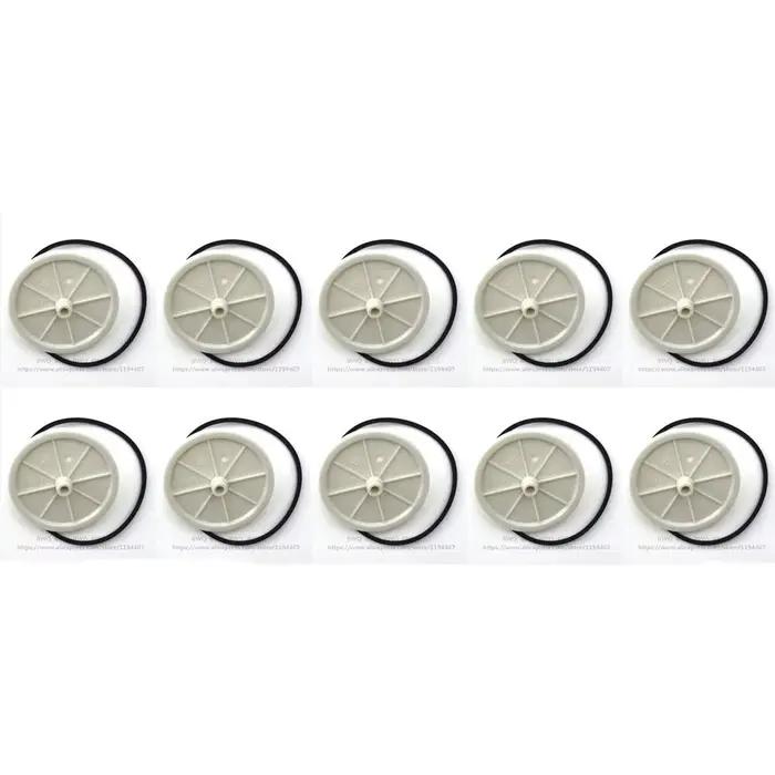 10 pièces/lots CDM4 CDM-4 Marantz CD Turntable Player Drawer Tray Gear Wheel + Belt CD NEW CDM9 CDM-9 Gear