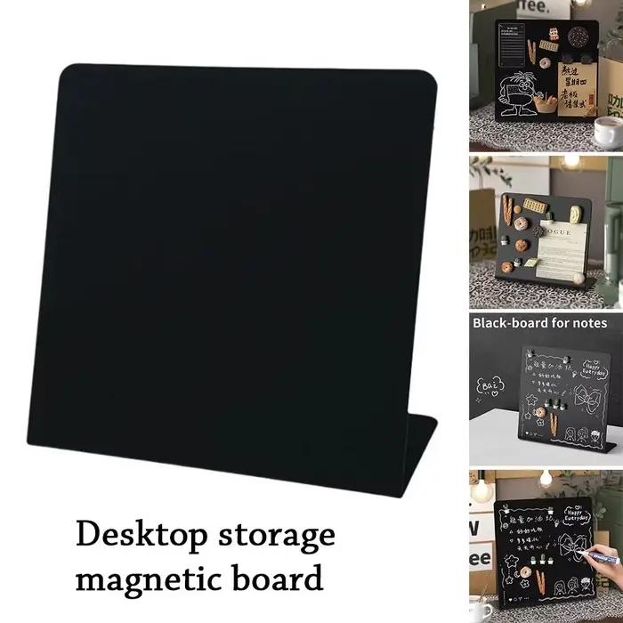 Tableau magnétique en métal vertical DIY pour bureau