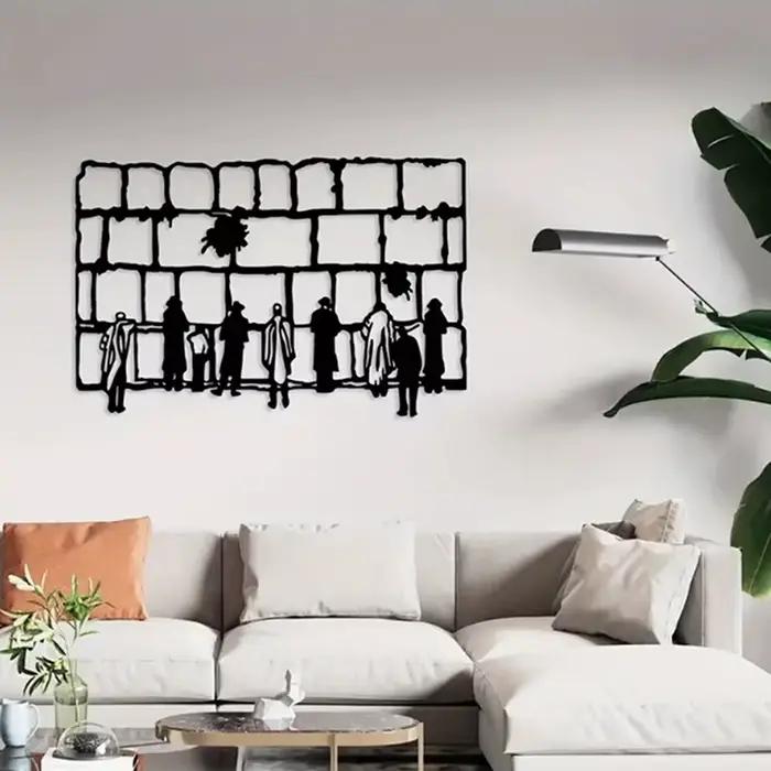 "Superbe art mural moderne en métal