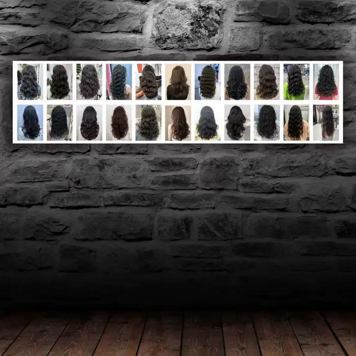 Affiche de coiffure tendance